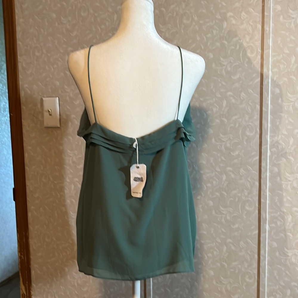 Naked Zebra spaghetti strap tank top - Picture 2 of 4